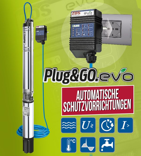 telab Plug&GO 4" Unterwasserpumpe 230V